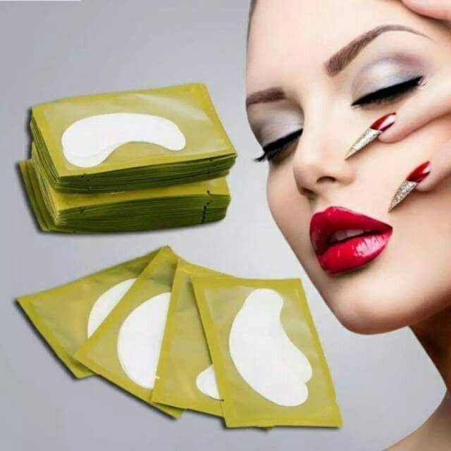 Eyepatch gel 1BJ tempelan bawah mata untuk eyelash extension atau sambung bulumata