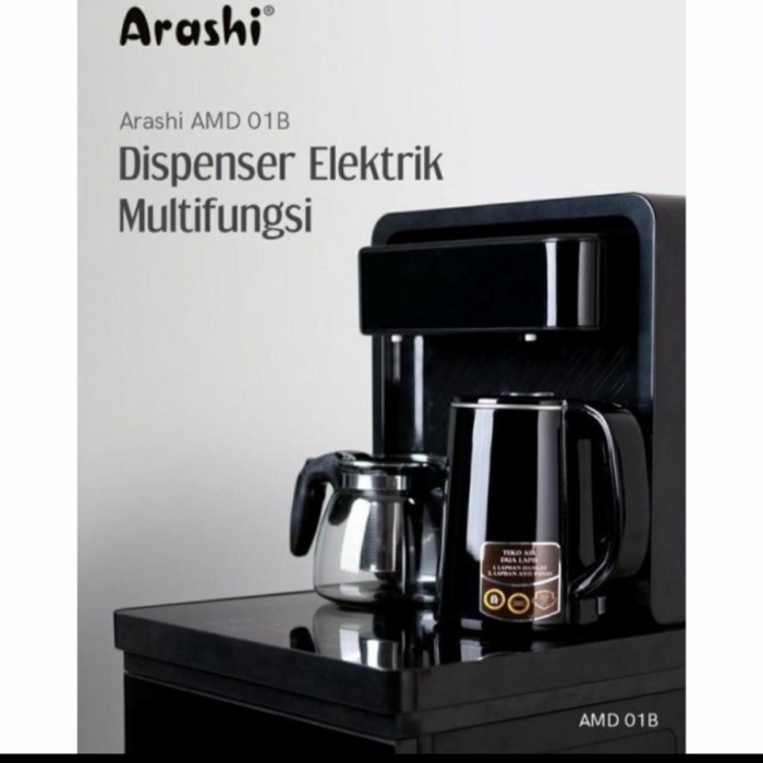 Dispenser Arashi Water Dispenser Kekinian AMD 01B Hot, Hangat &amp; Normal