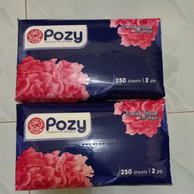 Tissue Pozy 250 sheets 2 Ply