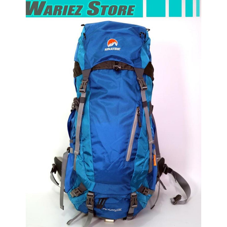 Hc56754- Tas Gunung Sunature Futura Pro 60 Over 5 Liter 9182 Tas Carrier 65L - Hitam W345W5S