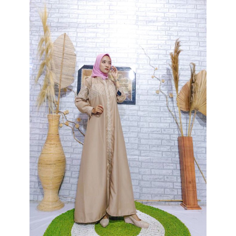NEW GAMIS QL TOYOBO BORDIR//GAMIS QL ZIA Vol2 //FASHION MUSLIM