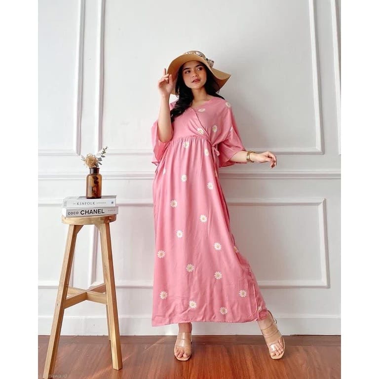 DASTER KIMONO TANGAN TEROMPET BEST SELLER KAREEN DRESS / KIMONO DASTER DASTER BUSUI TALI SAMPING KANAN KIRI DASTER VIRAL