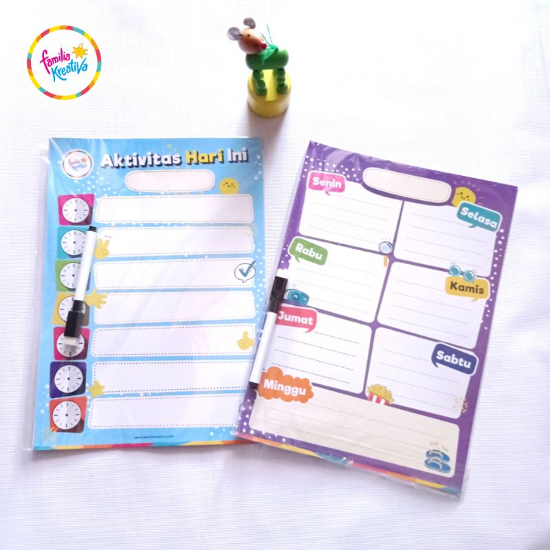 

Kids Activity Planner Buku Rencana Aktifitas Anak Buku Aktifitas Harian Anak