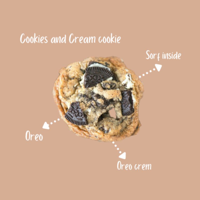 

Cookies and Cream Cookie