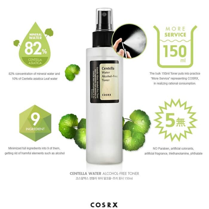 COSRX Centella Water Alcohol-Free Toner 150ml