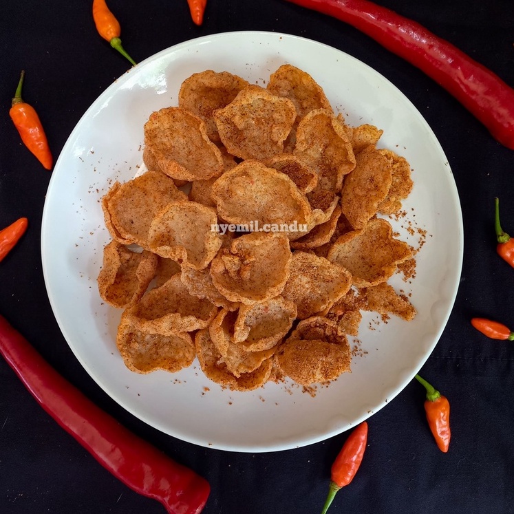 

Camilan Basreng (Bakso Goreng) renyah, pedas 800gr