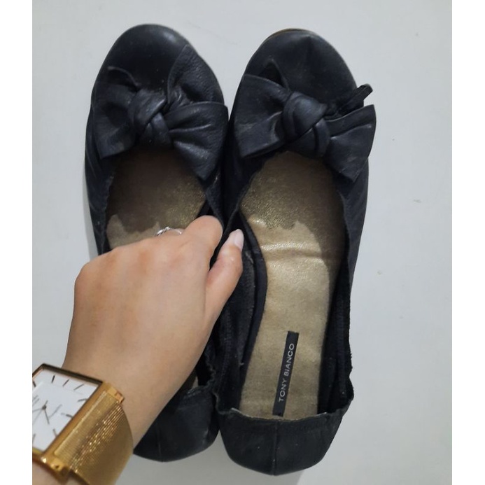 Preloved - Flatshoes wanita merk tony bianco original