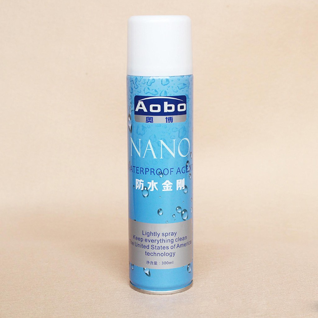 Aobo Super Hydrophobic Tahan Air Nano Spray Coating Waterproof Liquid 300ml Semprotan Anti Air