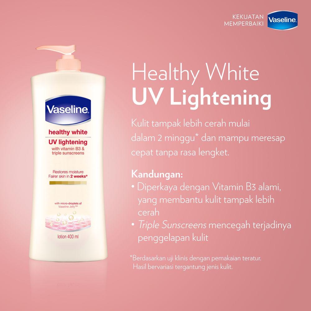 Vaseline Healthy Bright UV Lightening Lotion 400ml