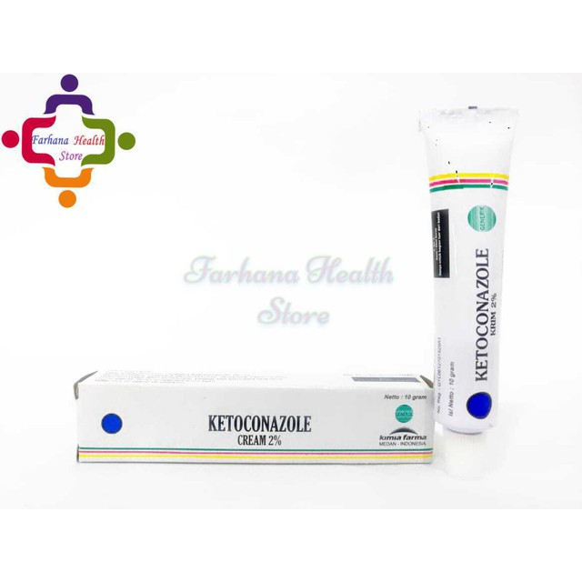 Original Ketoconazole Cream 2 % 10 gr / ketokonazol Salep Untuk Jamur