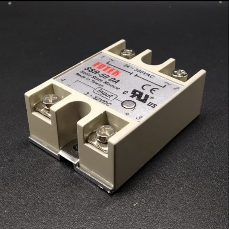 Solid Fotek SSR 50 DA 3-32 V DC 24-380 VAC