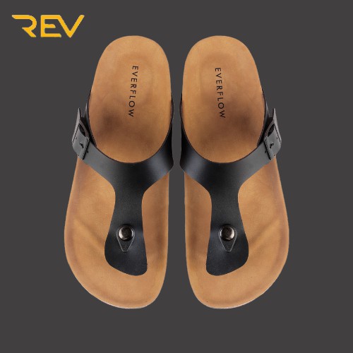 ☀ REV STORE ☀ Sandal Pria Big Size - Sandal Ukuran Besar - Sandal Casual Pria Kulit Sintetis