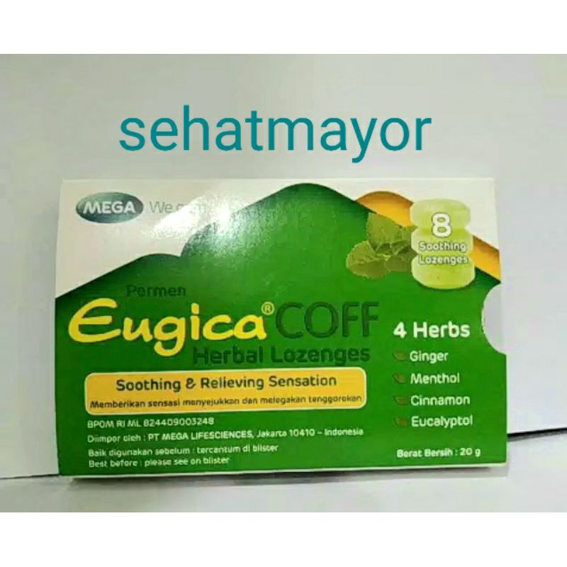 

Eugica Coff Permen pelega tenggorokan