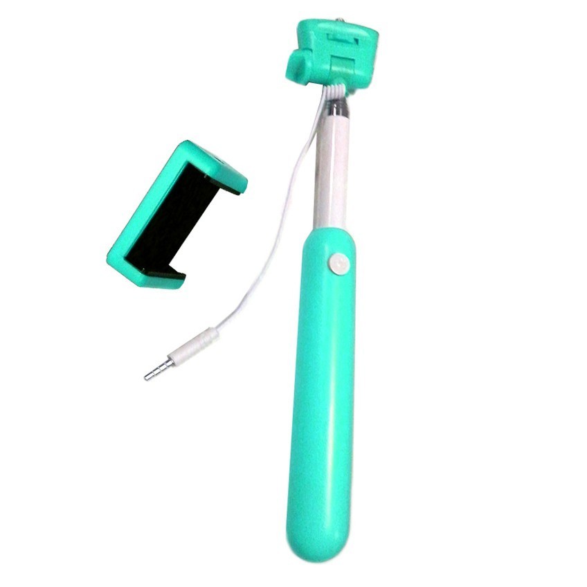 Mediatech Cable Selfie Stick Monopod / Tongsis - Pink - 460062