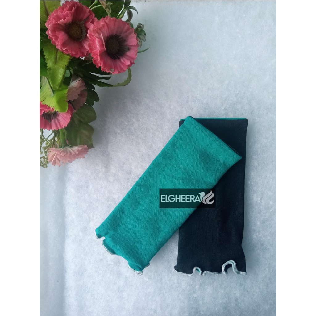 Manset kaos bolbal 15 - 20 CM-17.Hitam-Hijau