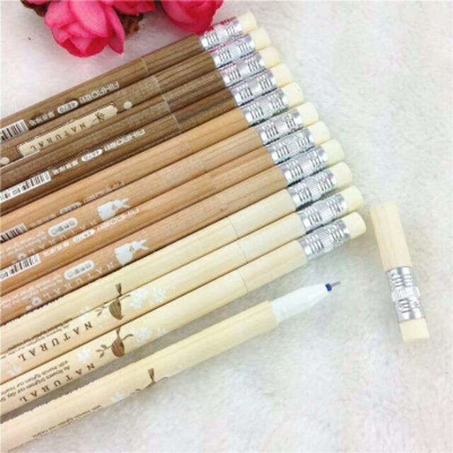 

Pulpen Hapus Urat Kayu