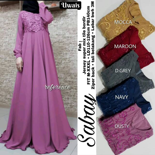 Gamis Pesta/ Dress Pesta by Uwais