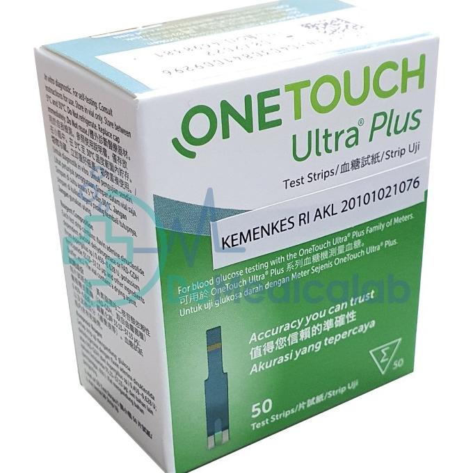 strip onetouch ultra plus 50 test / Strip one touch ultra plus isi 50 Lc