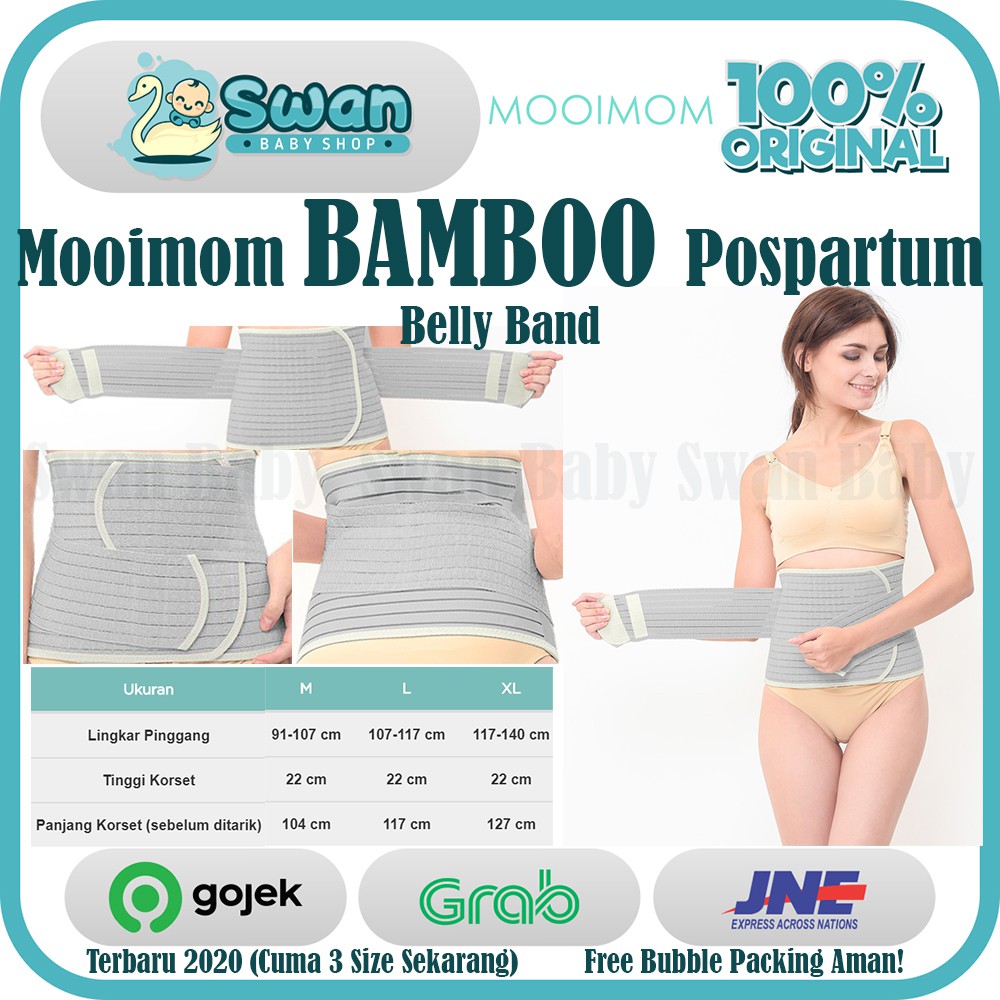 Mooimom Bamboo Postpartum Belly Band / Korset Hamil