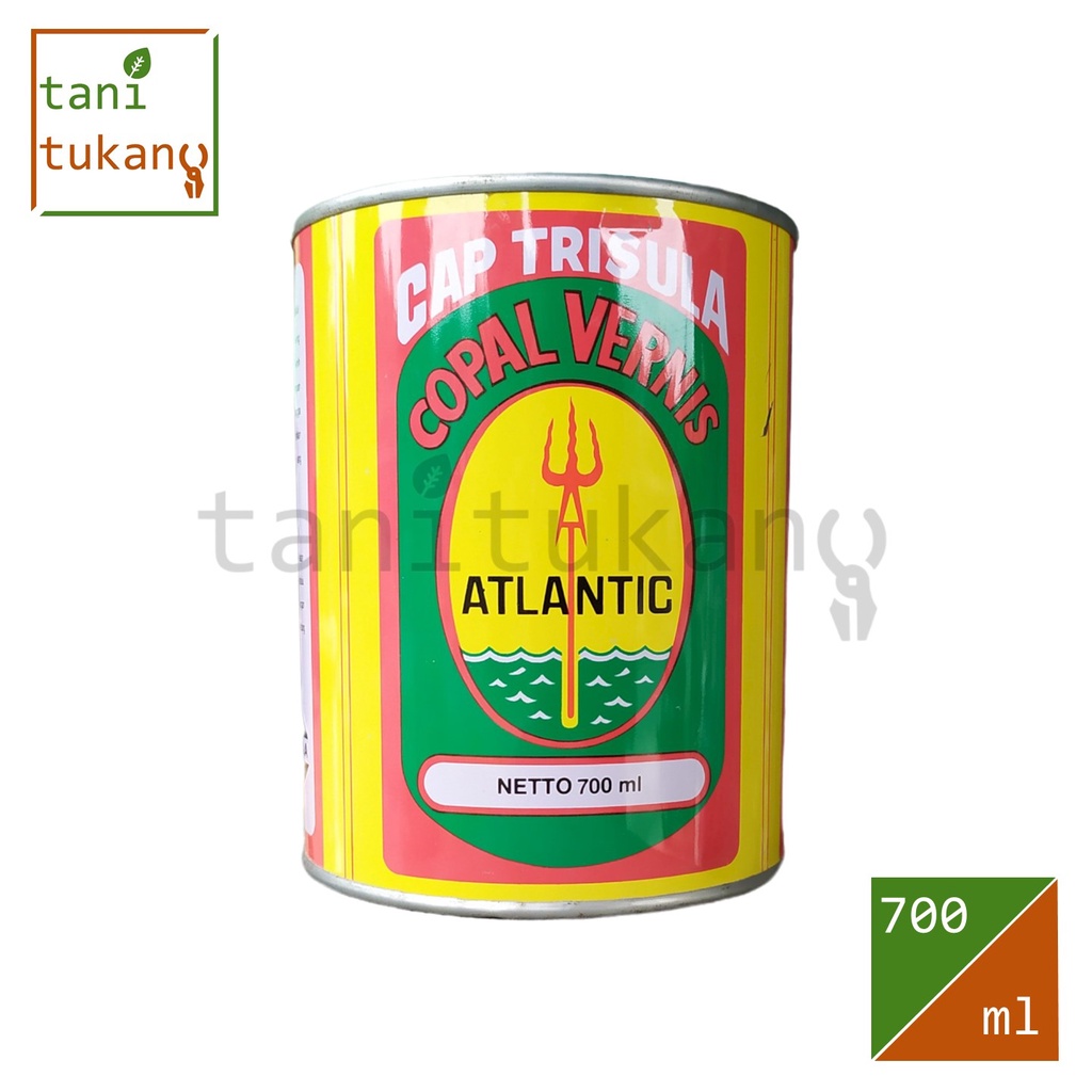 

Copal Vernis Pernis Kayu Bambu dan Besi Cap Trisula 700 ml