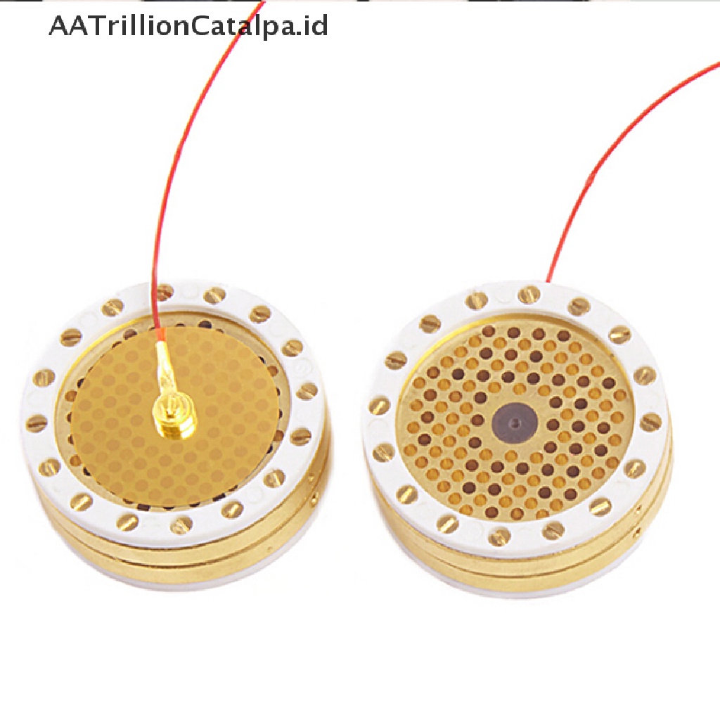 (AATrillionCatalpa) Kapsul Cartridge Inti Mikrofon Kondensor Diafragma Besar 34mm Untuk Rekaman