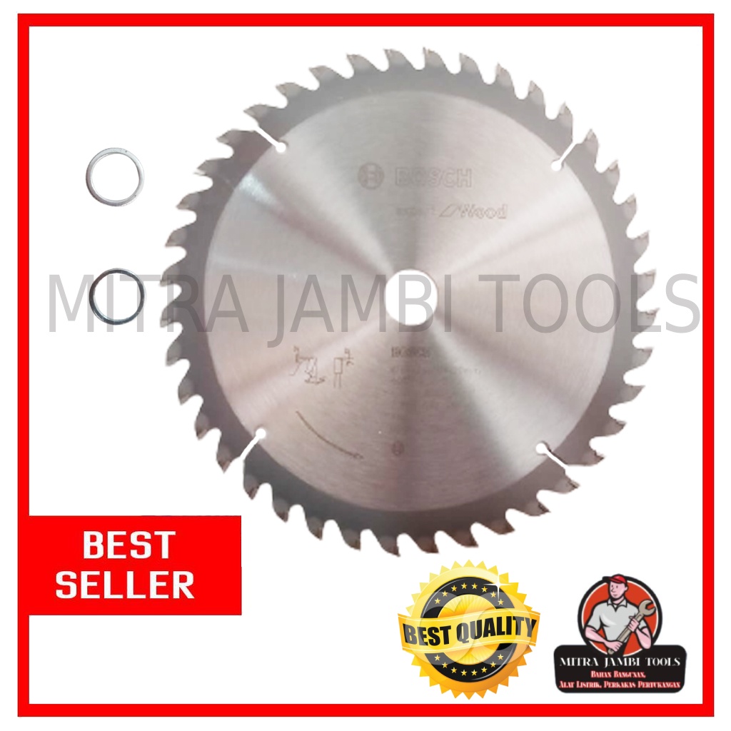 MATA CIRCULAR SAW BOSCH 40 T MESIN GERGAJI 7 INCH