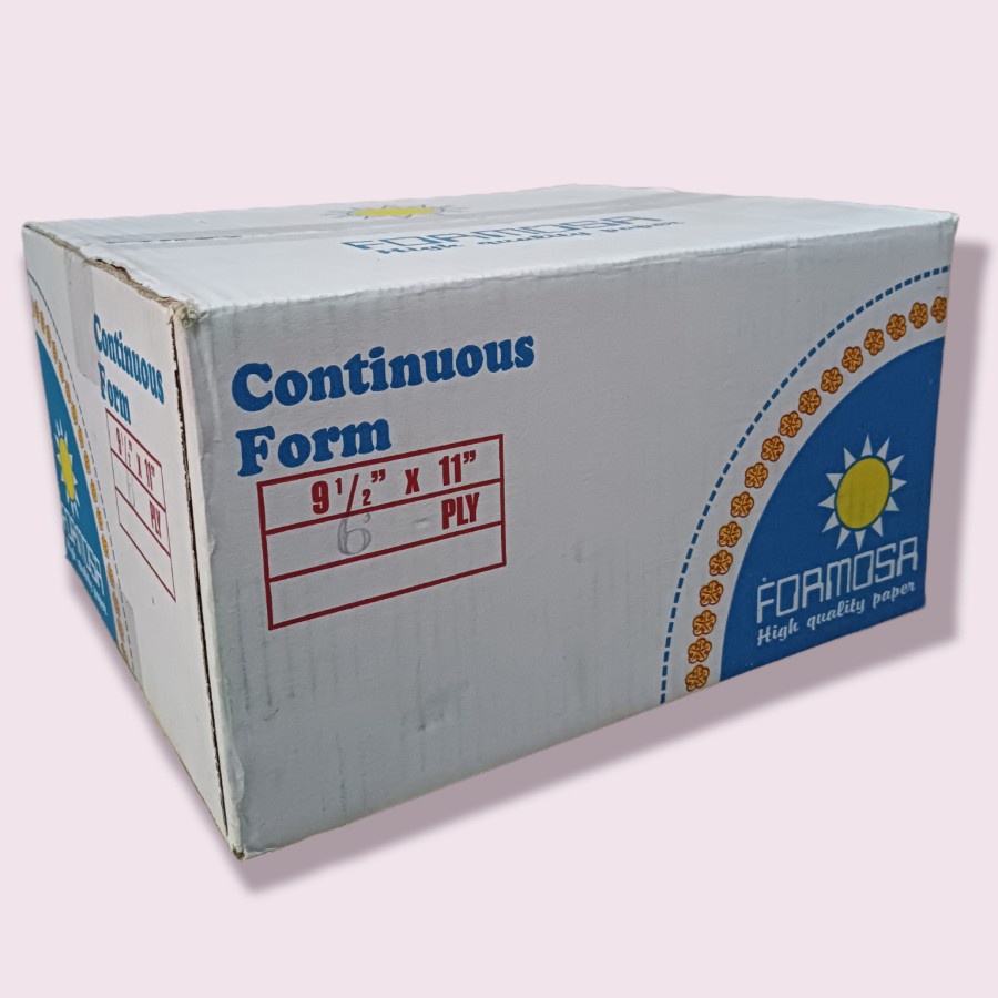 

FORMOSA Kertas Komputer / Continuous Form 6 PLY 9 1/2" X 11