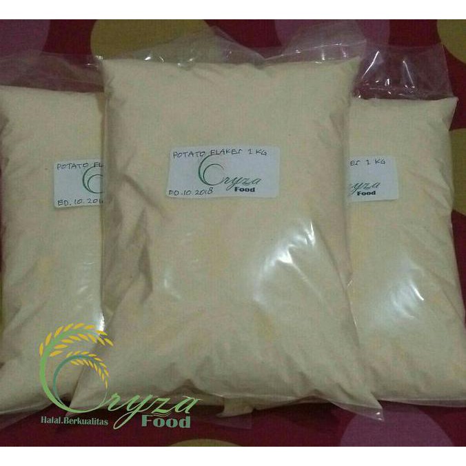 

Terlaris Dan Murah Kentang Bubuk / Potato Flake Lutosa 1 Kg.