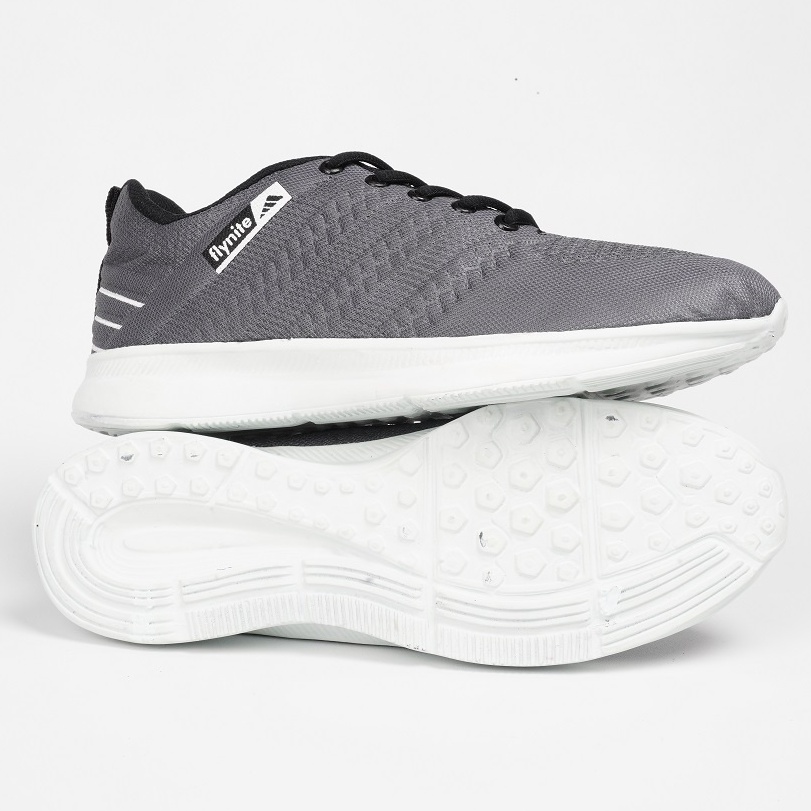 Sepatu Sneakers Pria Wanita Logo Timbul Emboss - Sepatu Korea Fashion Import Sport Shoes Casual sekolah