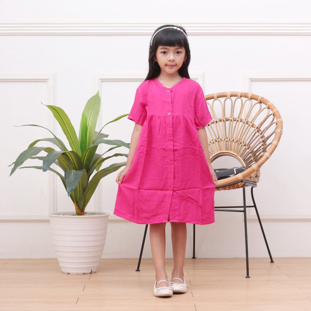 Dress bayi Dress balita Dress anak umur 1 sampai 6 tahun Dress anak perempuan Dress anak 1 tahun Dre
