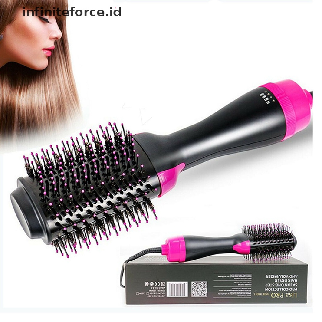 (infiniteforce.id) Hot Air Brush Ionic Volume Udara Panas Untuk Nb Rste