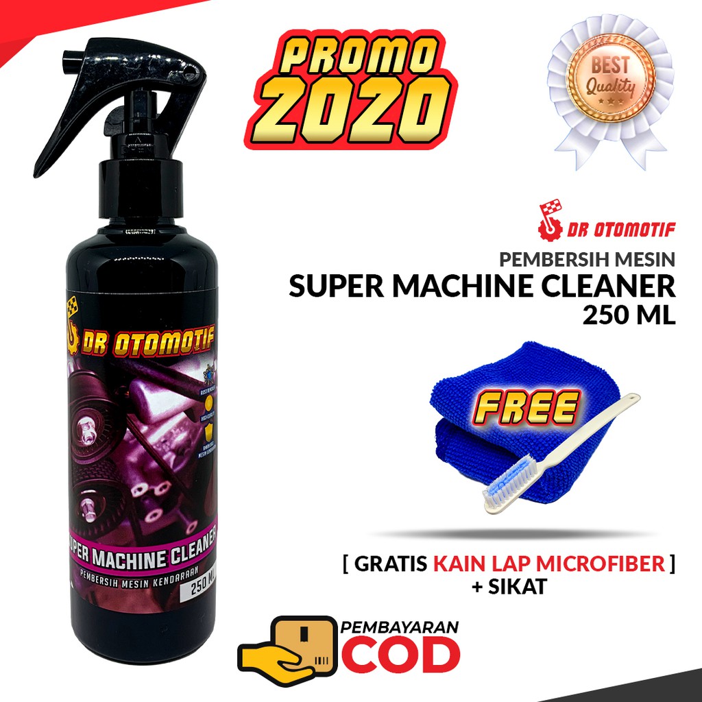 DR SUPER MACHINE CLEANER  Pembersih Mesin Kendaraan Kap Mesin Blok Mesin Dr Otomotif 250 ml