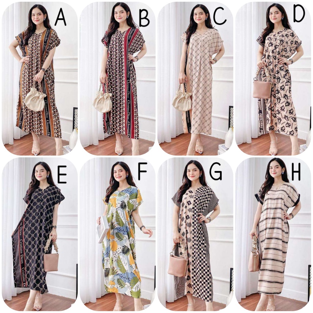 Daster Busui semata kaki/gucci/ daster gucci/ Daster rempel/ Daster premium/ homedress /daster hd.id