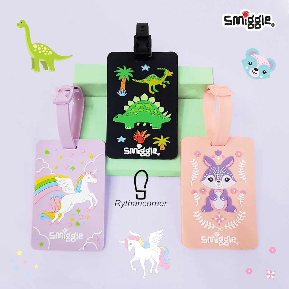 Name tag smiggle/smiggle id card/name tag anak/bag tag anak