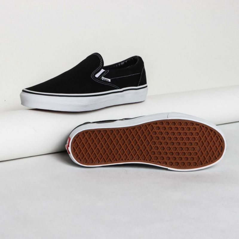 Vans slipon classic black white original BNIB