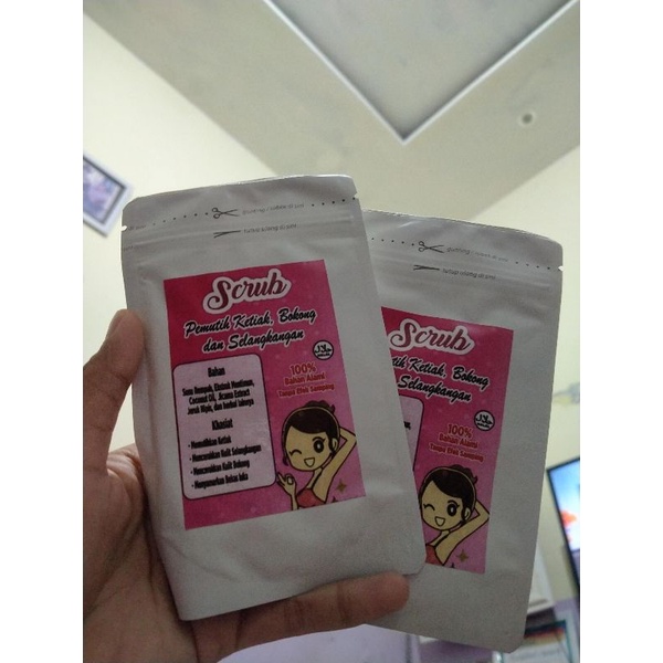 SCRUB KETIAK / SCRUB SELANGKANGAN/ SCRUB BADAN