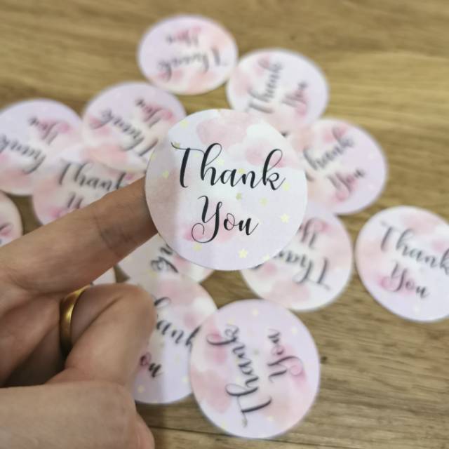 

Stiker Packaging/ Thank You Stiker