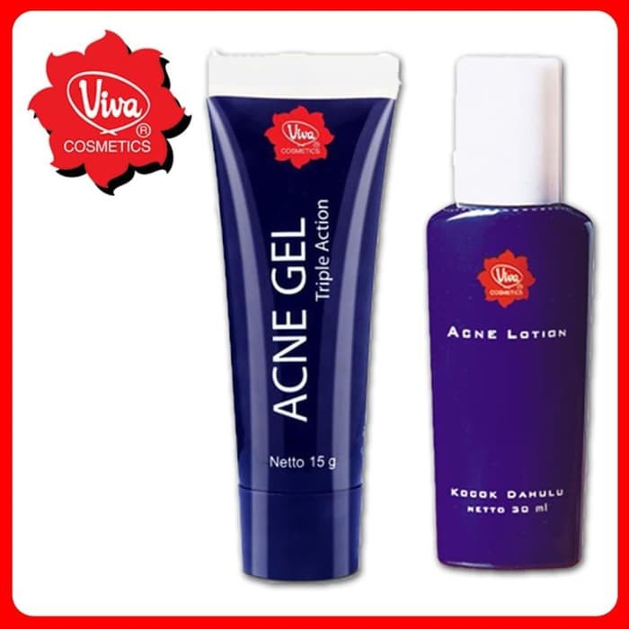 ★ BB ★ VIVA Acne Gel Triple Action 15g | VIVA Acne Lotion 30 ml | VIVA Whitening Cream 15g