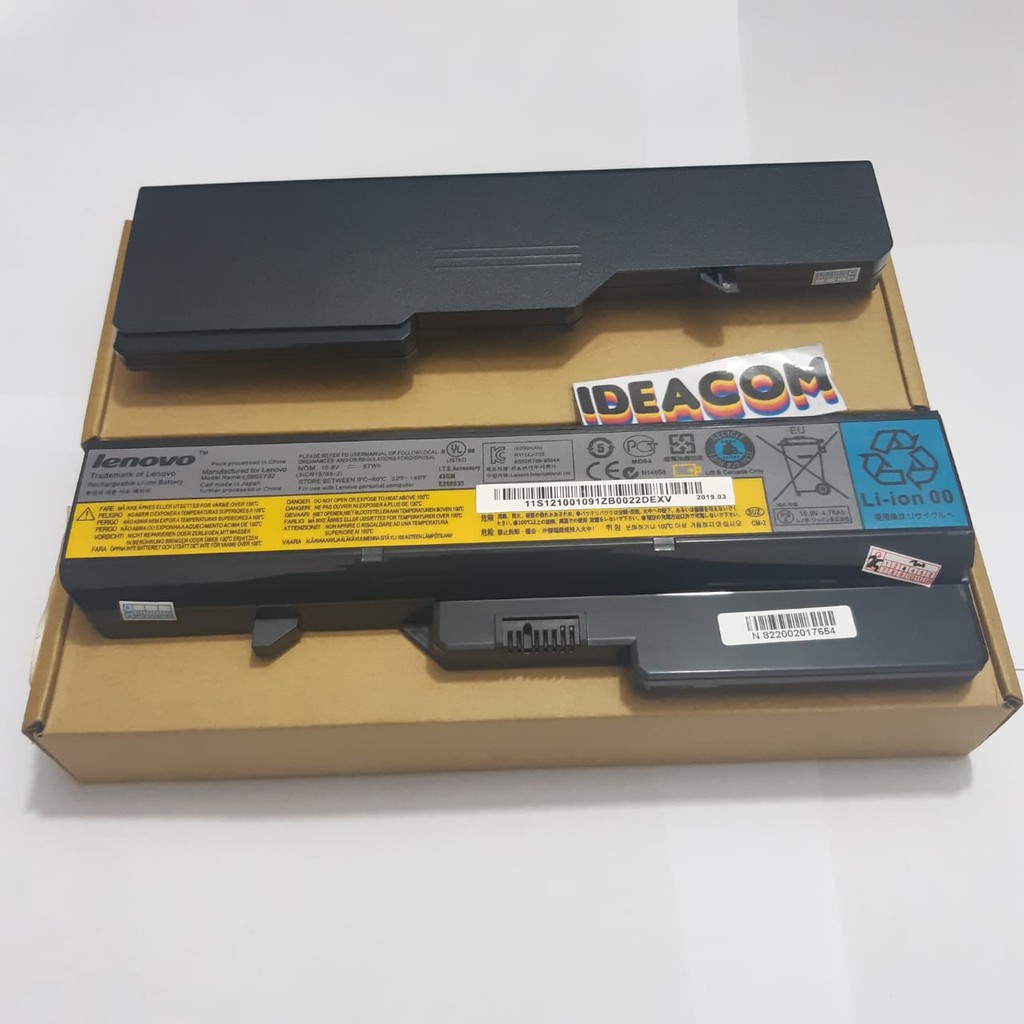 PROMO Baterai LENOVO G460 Z460 V370 V470 V570 B470 B570 Z570 OK
