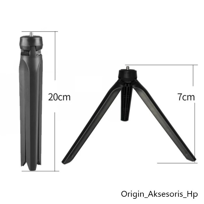 Tripod Kaki Pendek 20cm / Universal Mini Tripod - Ori
