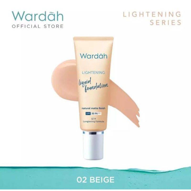 Wardah Lightening Liquid Foundation