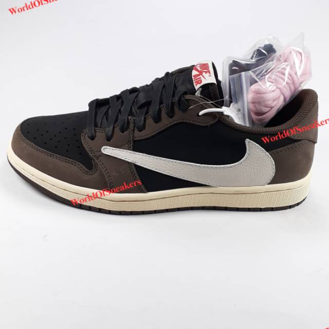 Jordan 1 Retro Low OG SP Travis Scott - Black Dark