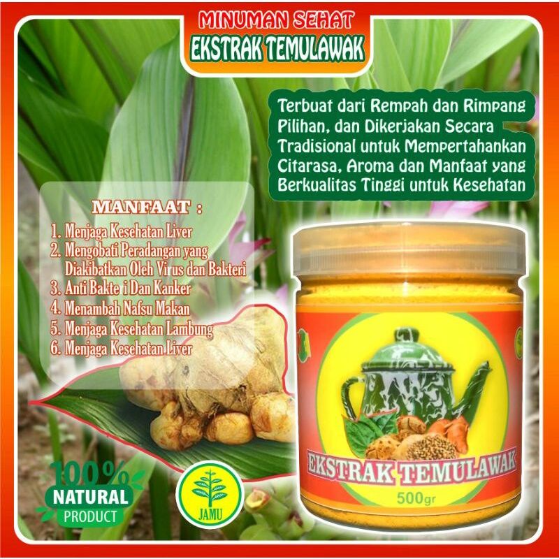 

jamu herbal temulawak 500gr