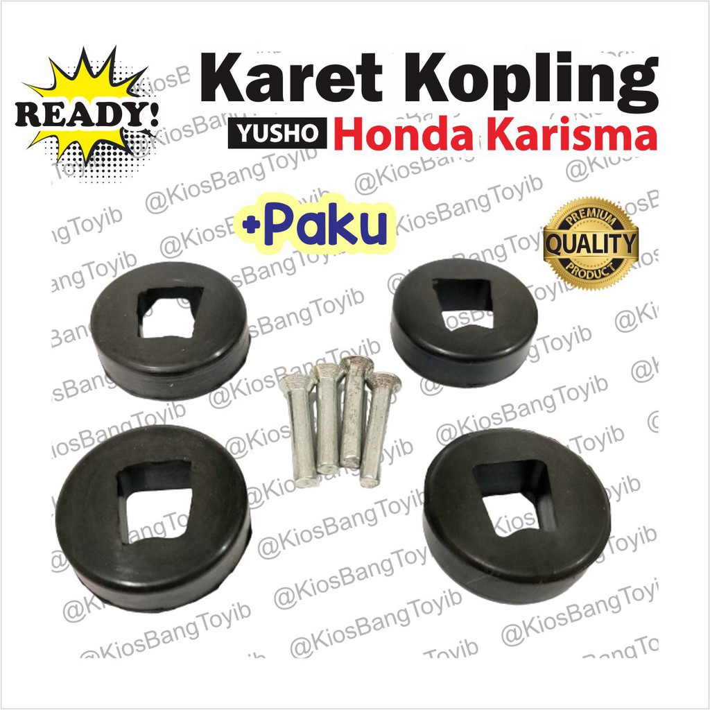 Karet Rumah Kopling + Paku Honda Karisma (Yusho)