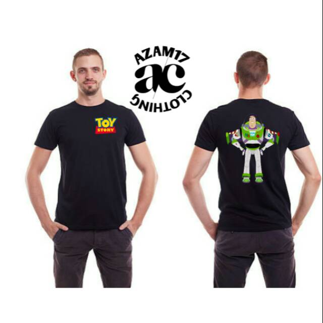 Kaos Tshirt dewasa TOY STORY x BUZZ LIGHTYEAR
