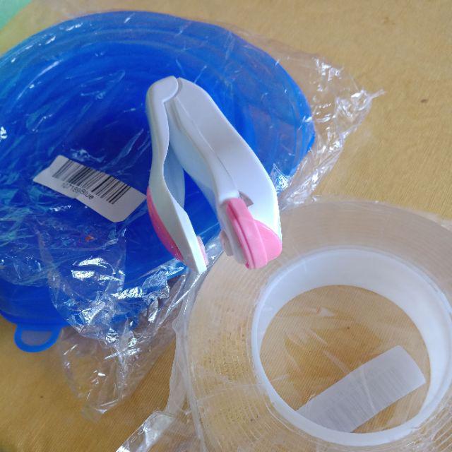 Mesin Penyegel Kantong Plastik Mini Portable Untuk Travelling