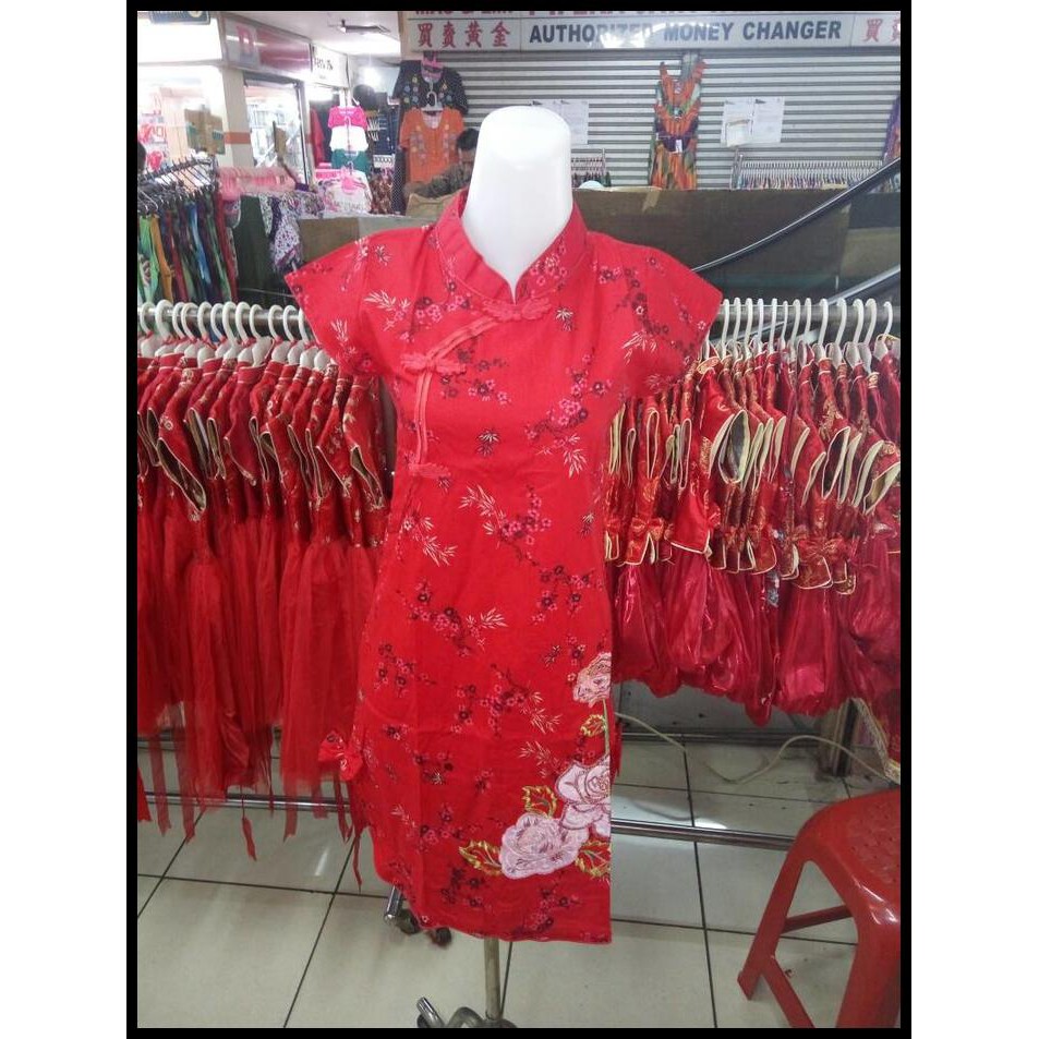 Promo Natal Baju Imlek + Cheongsam Murah + Dress Wanita Katun + Atasan Wanita Termurah