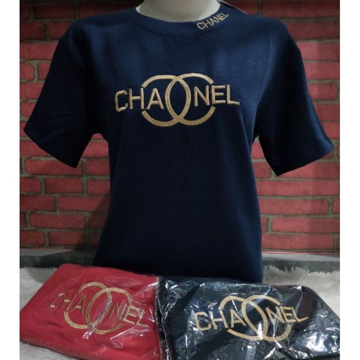 Kaos ChaneL/ Kaos jumbo/ Kaos Import/ kaos Over Size/ Kaos Wanita/ Kaos murah/ Kaos Bordil/Kaos XL