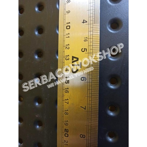 ATS Siku Meter 12&quot; Tebal Penggaris Siku Tukang Besi Angle Square Steel 12&quot; Inch 30 cm Termurah Berkualitas