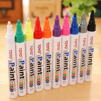 

Spidol Warna Spidol Ban TOYO Paint Marker Toyo Original Spidol Nat Keramik Ori